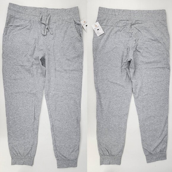 New NAVISKIN Women XL Sweatpants Cotton Joggers Pants Drawstring Waist w/Pocket - Picture 2 of 9